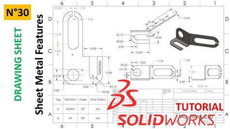 dimensioning sheet metal parts solidworks|SolidWorks 2013 sheet metal.